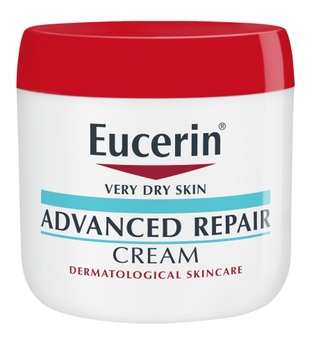  A tub of Eucerin Advanced Repair Cream